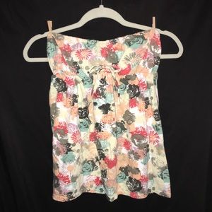 Sleeveless Colorful Shirt